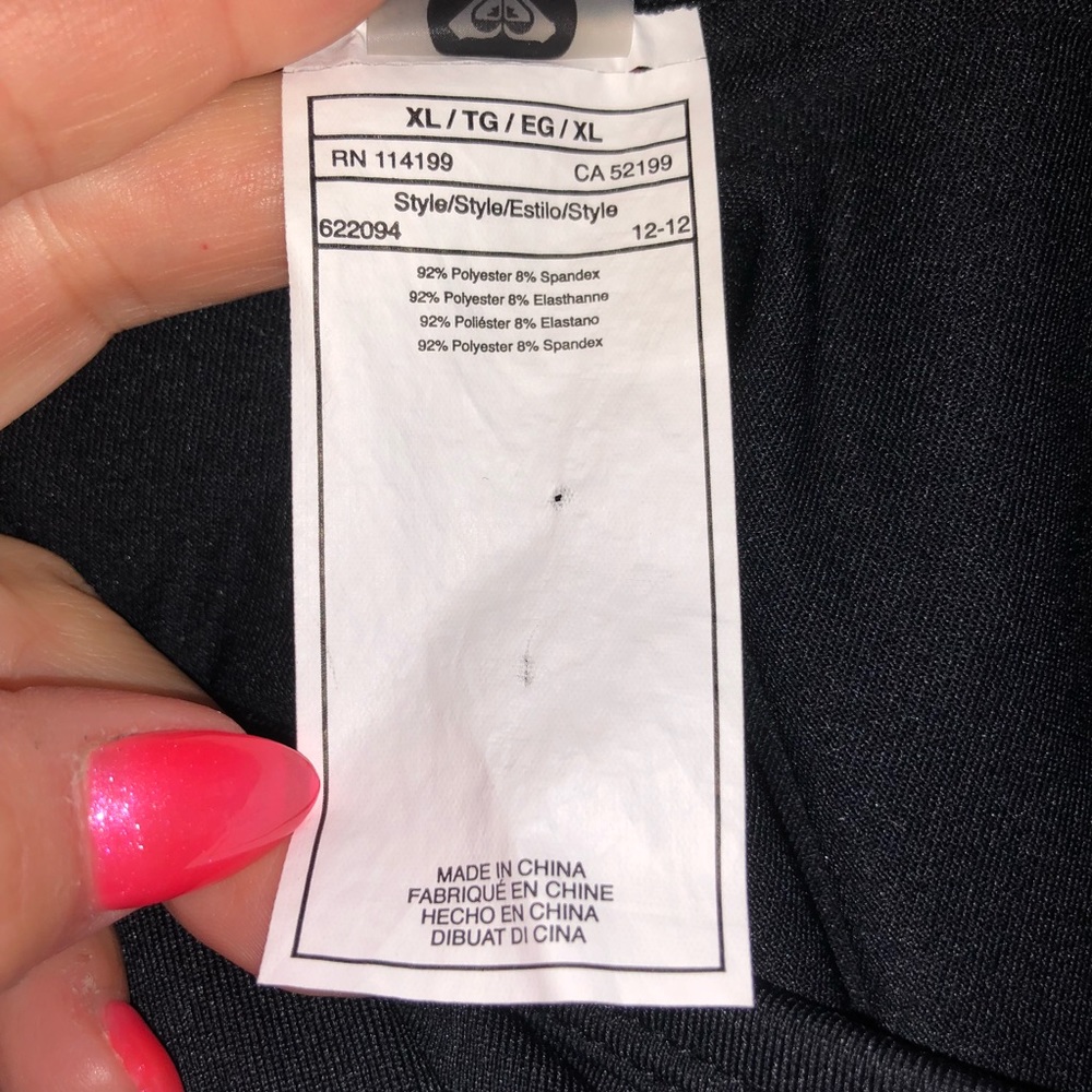 Roxy Swim Top Euc - image 7